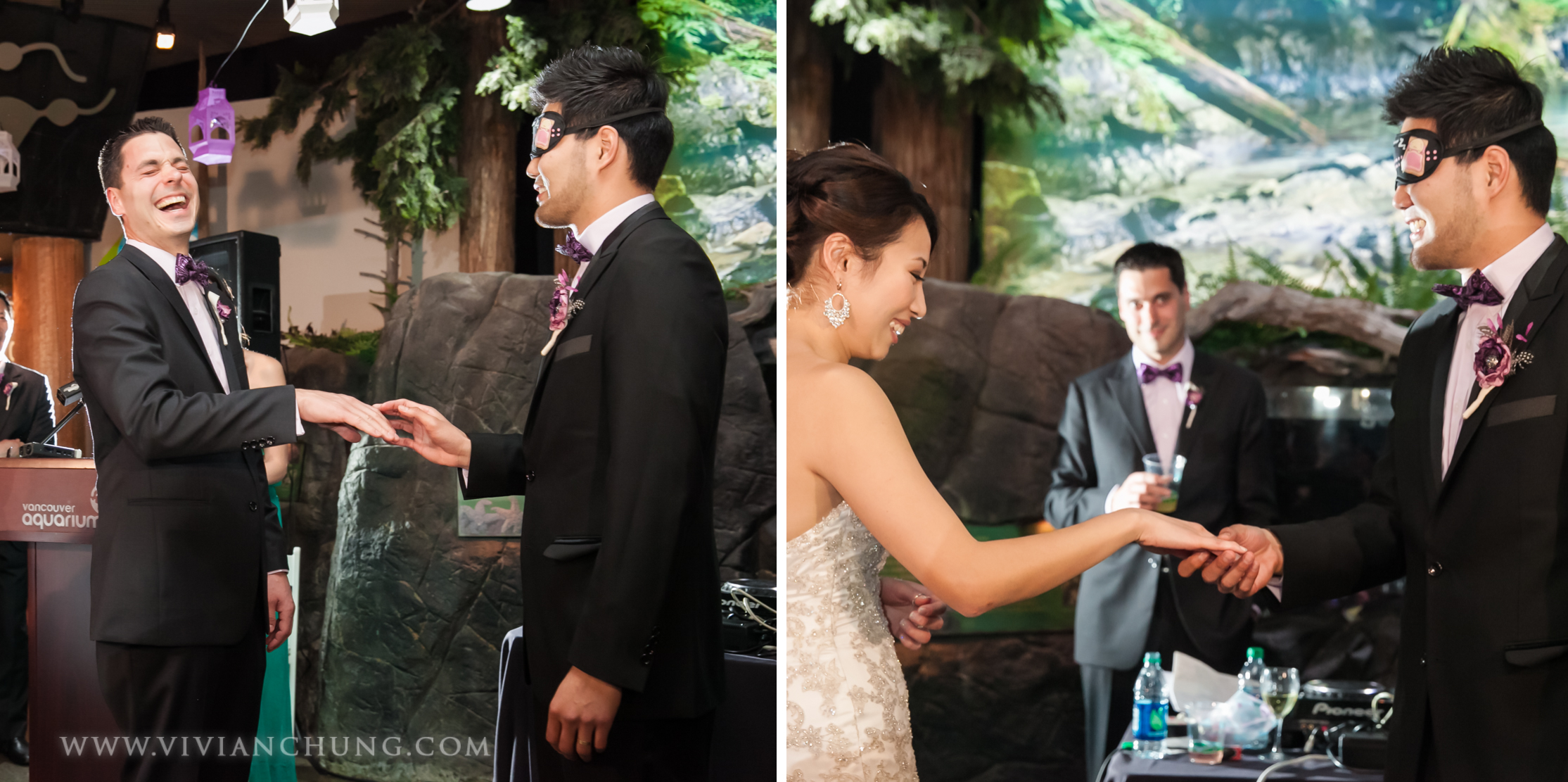 Shawn and michelle wedding, Vancouver Aquarium, Vancouver Aquarium Wedding